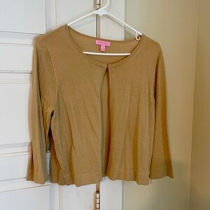 Gently used Lilly Pulitzer cropped cardigan